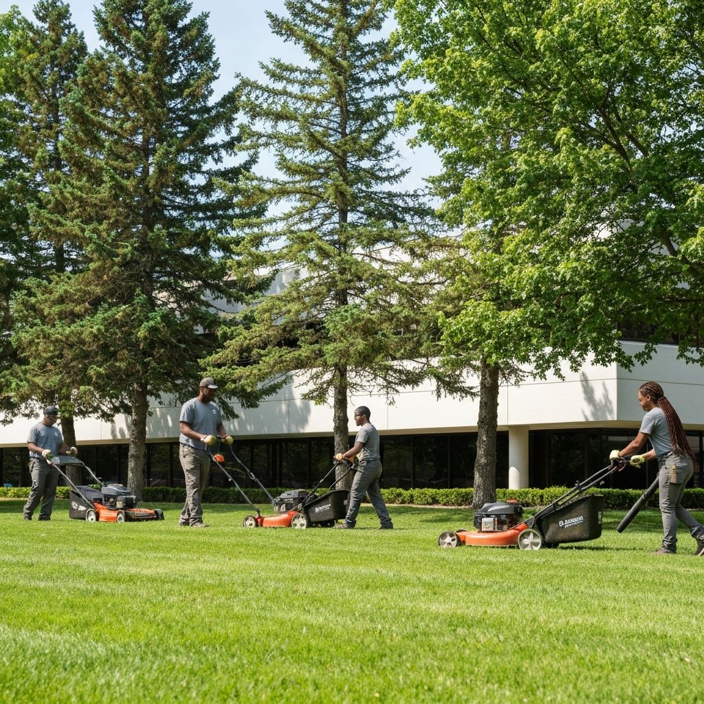 Large-scale landscape maintenance